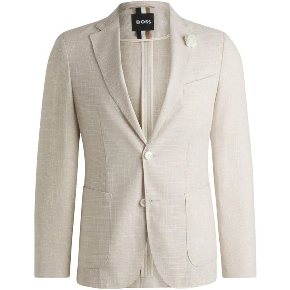 Boss Mens C-Hanry Suit Jacket / White